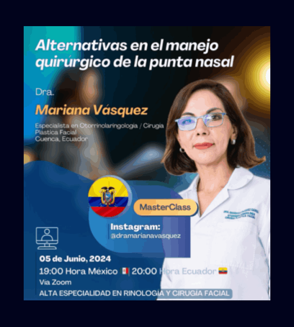Dra. Mariana Vasquez - Cirugía Plástica - Otorrinolaringología